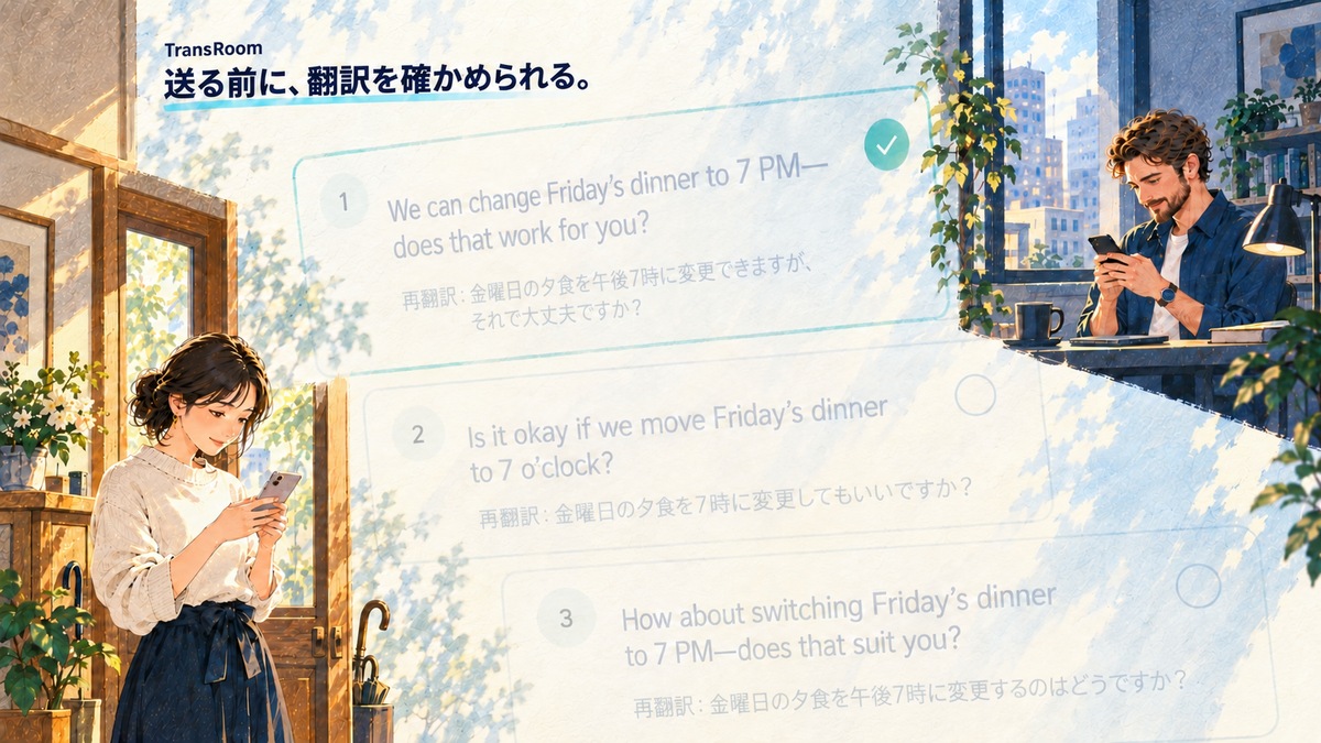言語が違っても、同じ会話へ。30言語対応の「TransRoom」をリリース