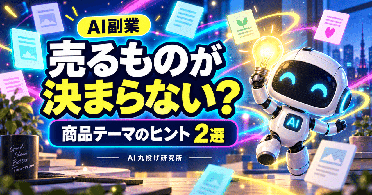 AI丸投げ研究所、AI副業の商品づくりに役立つ無料noteランキング連載を開始